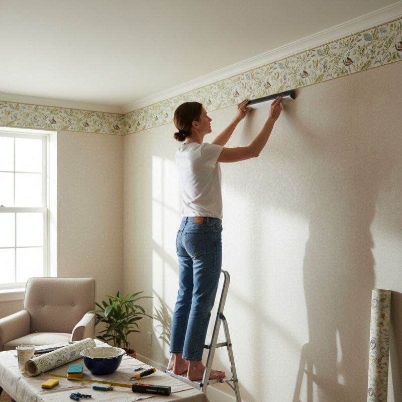 Wallpaper Border Installation