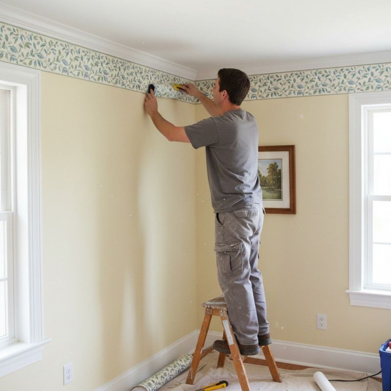 Wallpaper Border Installation